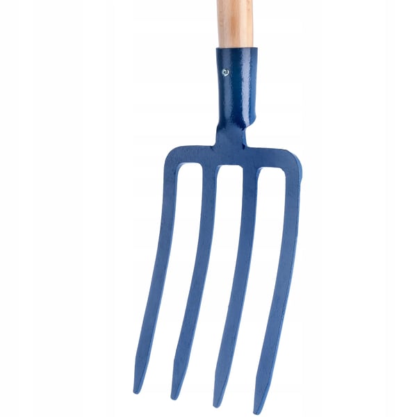 Havegreb - Gravegreb - 4 tænder - 130 cm skaft - Robust - Til kompost og hø