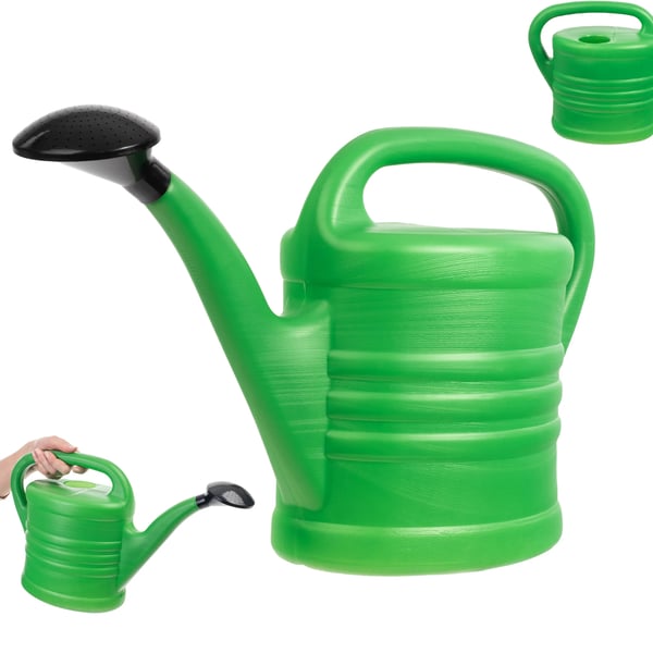 Vandkande - Havevandkande - 10 L Kapacitet - Plast - Til Blomster Og Planter - Universal