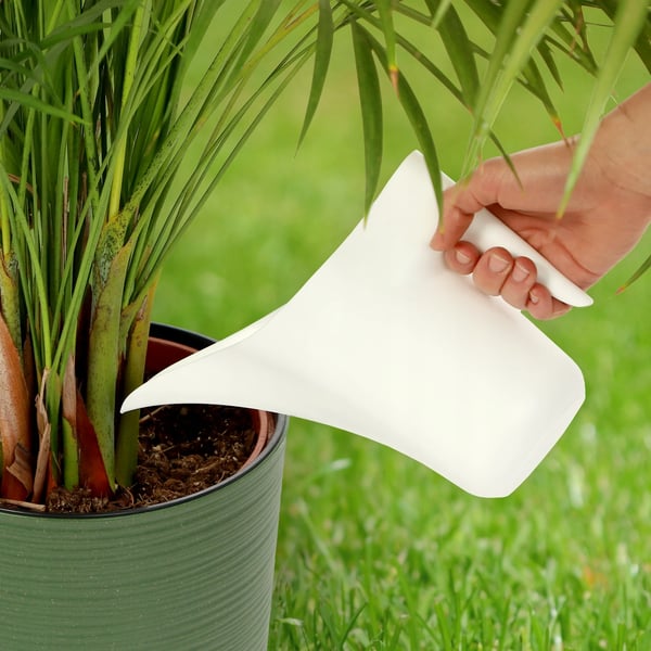 Vandkande - Til Blomster & Have - 1,2 l - Plast - Hvid