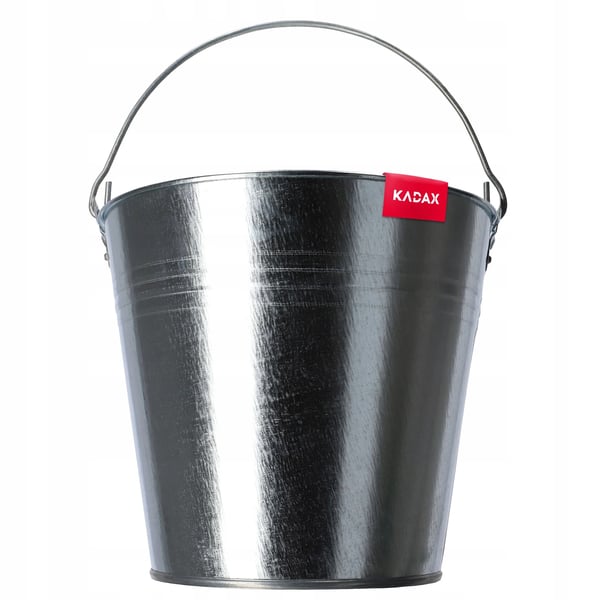 Trädgårdshink - Galvaniserad metall - 15 l