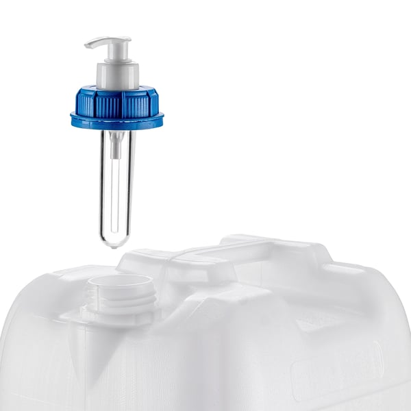 Vanddunk - Vandbeholder - 30 l - Med Taphane - Plast - Til Camping & Hjem