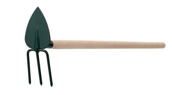 Trädgårdshacka - Handhacka - Stålskaft 83 cm