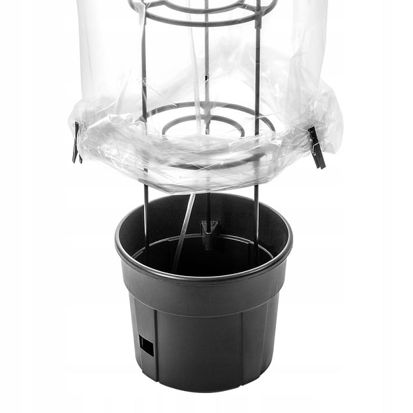 Tomatpotte - Plantekrukke - 12 L - Sæt med låg