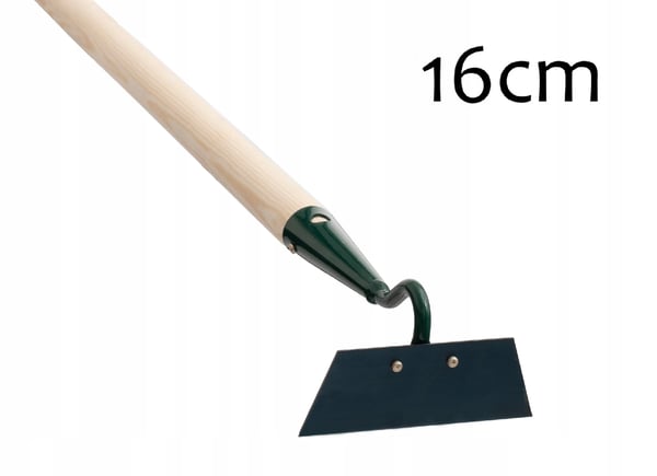 Trädgårdshacka - Handhacka - Stålskaft 16 cm - Kompakt
