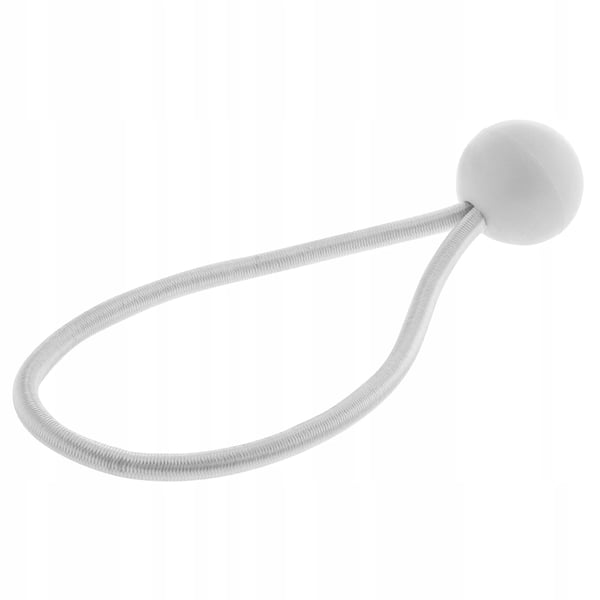 Elastiksnore med kugle til presenning - Bungee kuglesnore - Elastiske fastgørelser - 10 stk