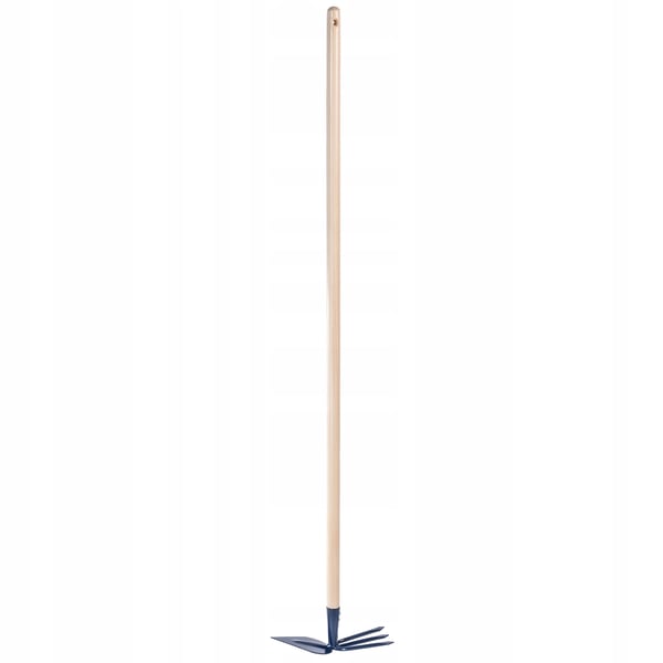 Havehakke - Hakke med gaffel - Skaft 125 cm - Langt skaft - Til lugning og kultivering