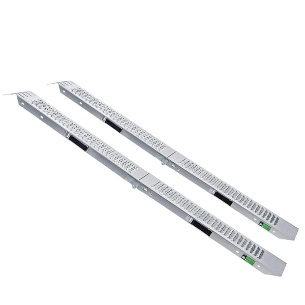 Lastramp i stål - P30002 K11288 - Hopfällbar - 2x180 cm, 2-pack - Portabel