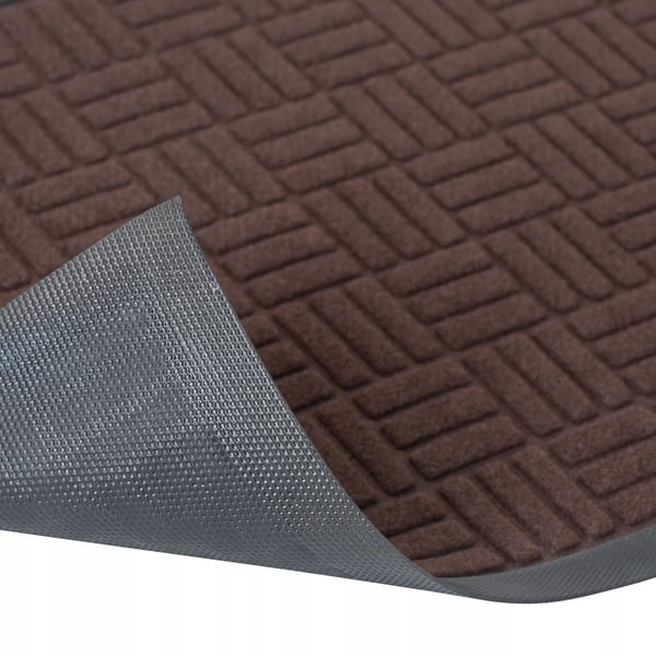 Dørmåtte - Skrabemåtte - PVC - 60 x 40 cm - Maskinfremstillet - Håndvask - Ensfarvet