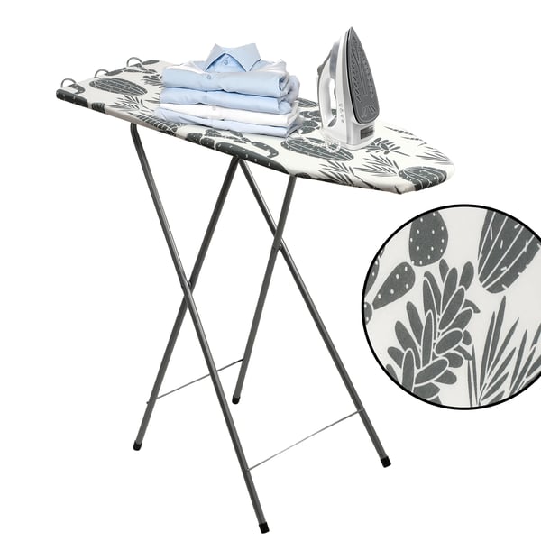Strygebræt - Sammenklappeligt - 100 x 30 cm - Let - Med strygejernsholder - Standard