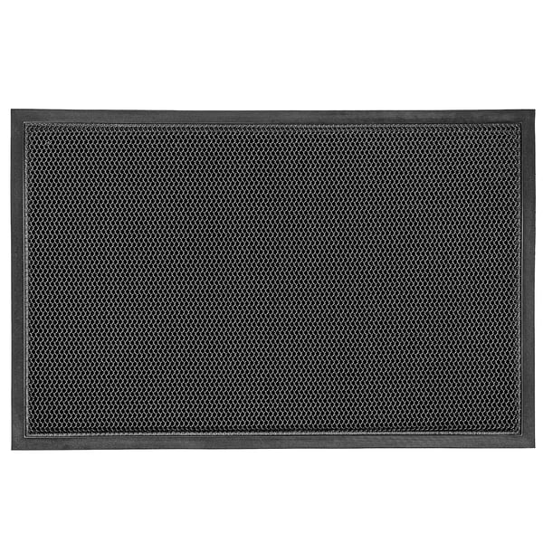 Udendørs entrémåtte - Dørmåtte 45x70 cm - Skridsikker - PVC - Håndvask - Maskinfremstillet - Ensfarvet