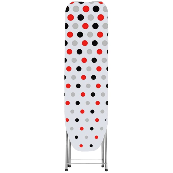 Strygebræt - Sammenklappeligt - 104x30 cm - Med strygejernsholder - Let og kompakt - Pladsbesparende