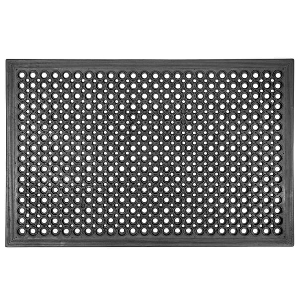 Udendørs dørmåtte - Entrémåtte - PVC - Maskinfremstillet - Ensfarvet - Håndvask - 90 x 150 cm