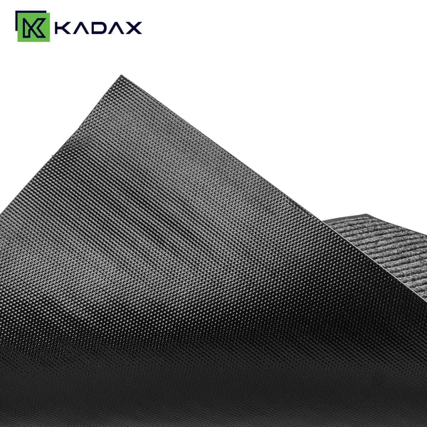 Dørmåtte - Udendørs indgangs- og skrabemåtte 90x150 cm - Skridsikker - PVC - Håndvask - Maskinfremstillet
