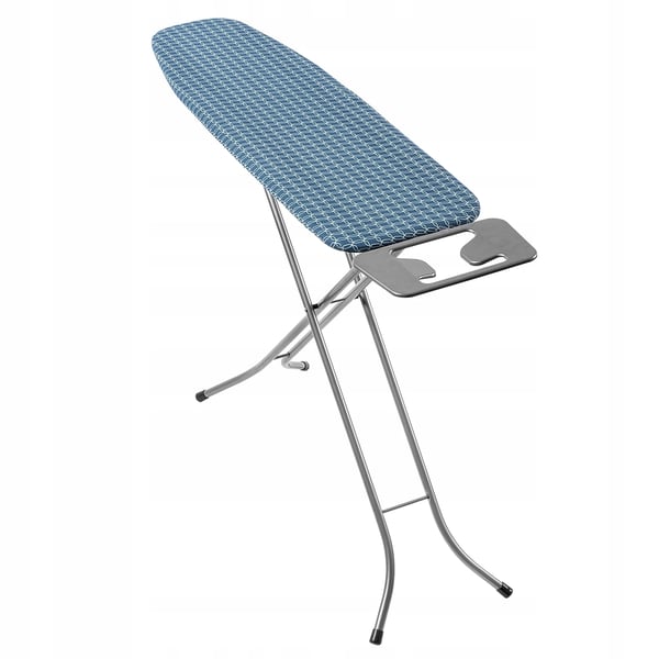 Strygebræt - Standardmodel - Sammenklappeligt med håndtag - 110x30 cm - Blå