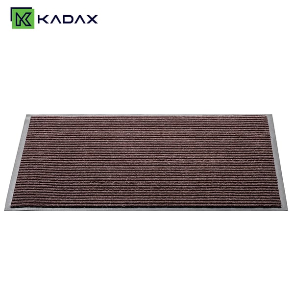 Dørmåtte - Udendørs entremåtte - Skridsikker PVC - 80 x 120 cm - Håndvask - Ensfarvet
