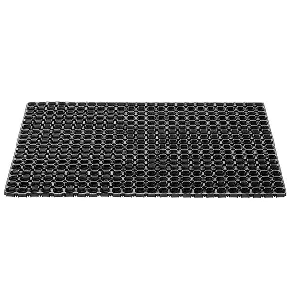 Entrématta - Dörrmatta för utomhus - PVC - Skrapfunktion - Handtvätt - 50×80 cm - Maskintillverkad