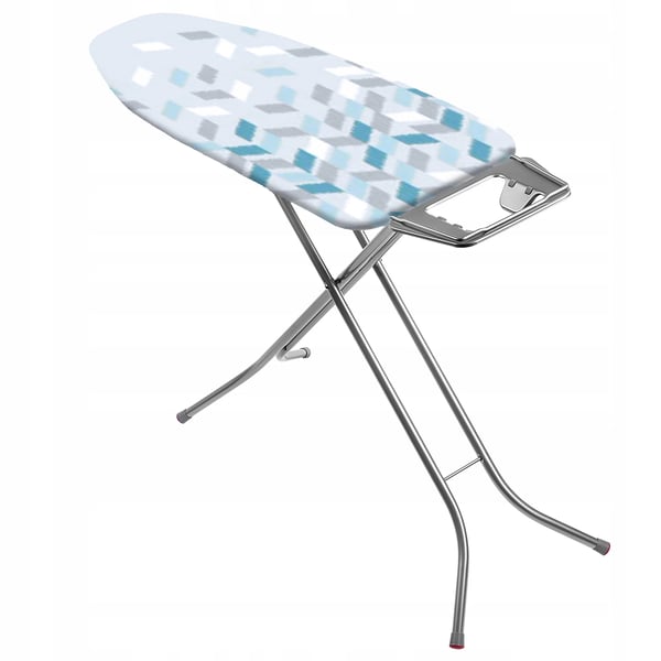 Strygebræt - Sammenklappeligt - 120×38 cm stor overflade - Med strygejernsholder - Pladsbesparende