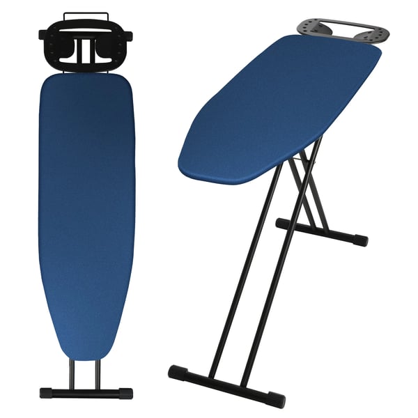 Strygebræt - Sammenklappeligt - Stort 120 x 38 cm - Ekstra bredt - Standardmodel - Med bærehåndtag Strygebræt - Sammenklappeligt - Stort 120 x 38 cm - Ekstra bredt - Standardmodel - Med bærehåndtag
