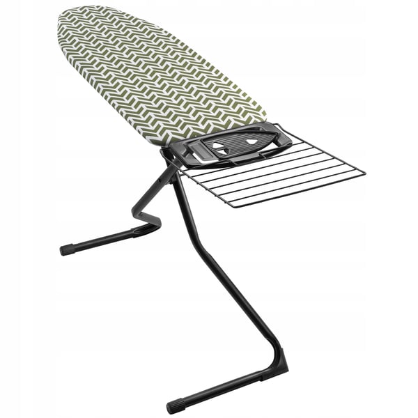 Strygebræt - Sammenklappeligt - 120 x 42 cm - Bred flade - Med bærehåndtag - Pladsbesparende Strygebræt - Sammenklappeligt - 120 x 42 cm - Bred flade - Med bærehåndtag - Pladsbesparende
