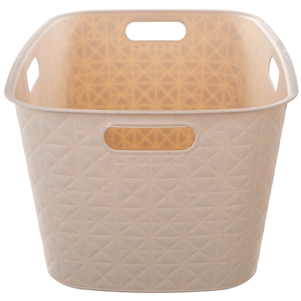 Vasketøjskurv - Vasketøjsbeholder - 45 l - Polypropylen (PP) - Til undertøj - Beige