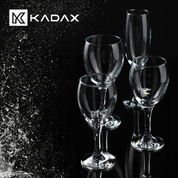 Champagneglas - Sæt 6 stk - 220 ml - Til mousserende vin