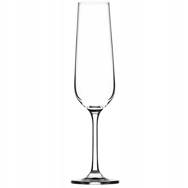 Champagneglas - Sæt med 6 stk - 200 ml - FCM-certificerede - Fremstillet i Polen