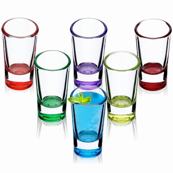 Shotsglas/Snapseglas - Sæt - 6 Stk - 28 ml - Til Bar og Fest