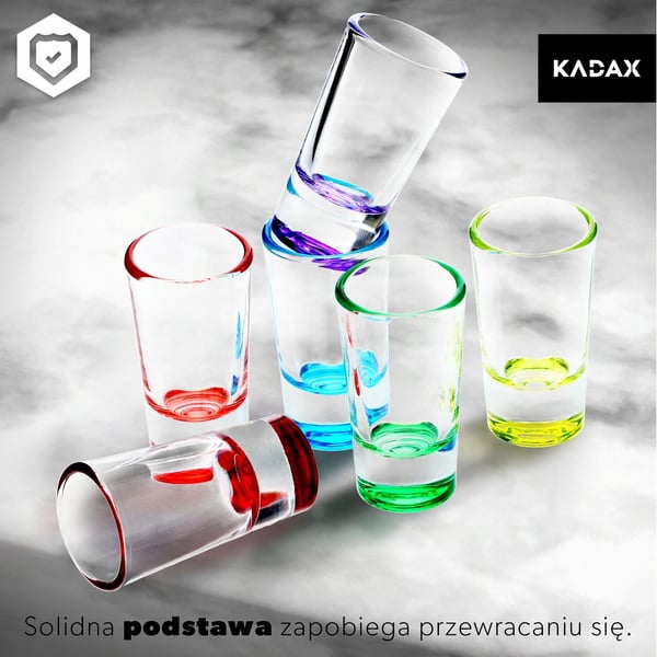 Shotsglas/Snapseglas - Sæt - 6 Stk - 28 ml - Til Bar og Fest