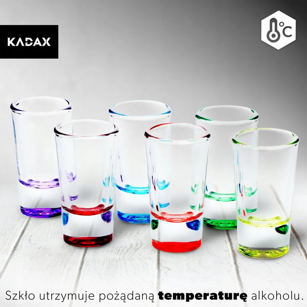 Shotsglas/Snapseglas - Sæt - 6 Stk - 28 ml - Til Bar og Fest