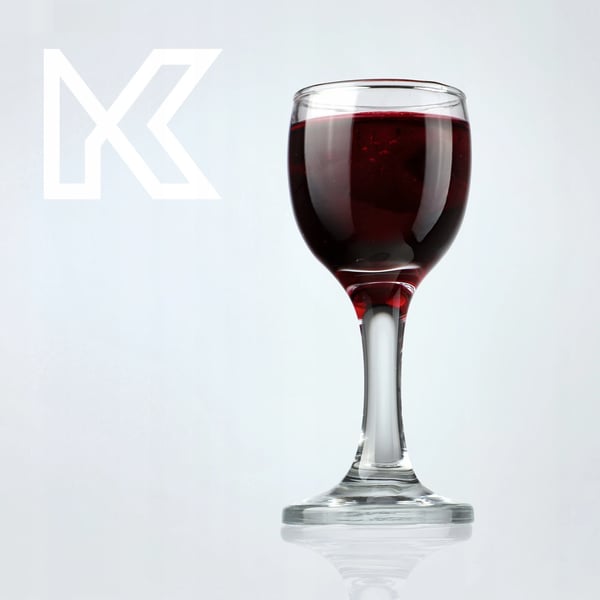 Snapseglas/Shotglas - Sæt med 6 - Kapacitet 55 ml - Til vodka, likør og tinkturer - FCM-certificerede