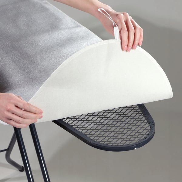 Strygebrætsbetræk - Betræk til strygebræt - 127 x 47 cm - PTFE non-stick-belægning - Varmebestandigt