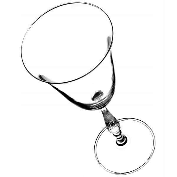 Vinglas - Sæt 6 stk - 250 ml pr. glas - Til rød- og hvidvin - FCM-certificerede