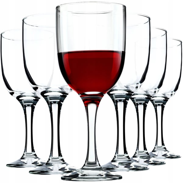 Vinglas - Sæt 6 stk - Kapacitet 290 ml pr. glas - Glas