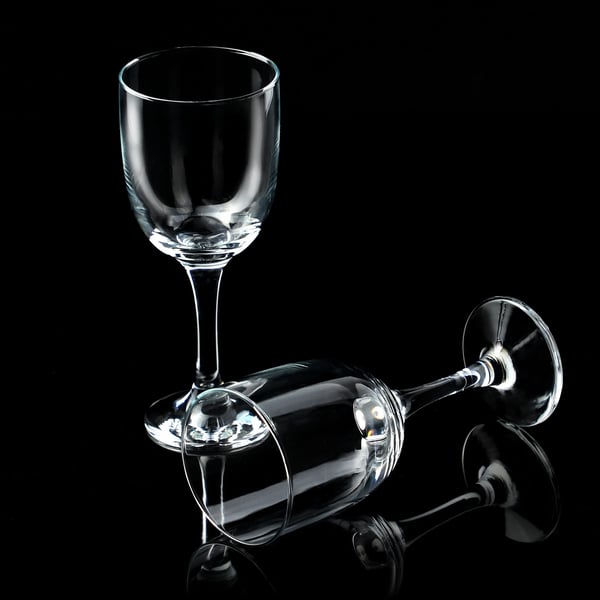 Vinglas - Sæt 6 stk - Kapacitet 290 ml pr. glas - Glas