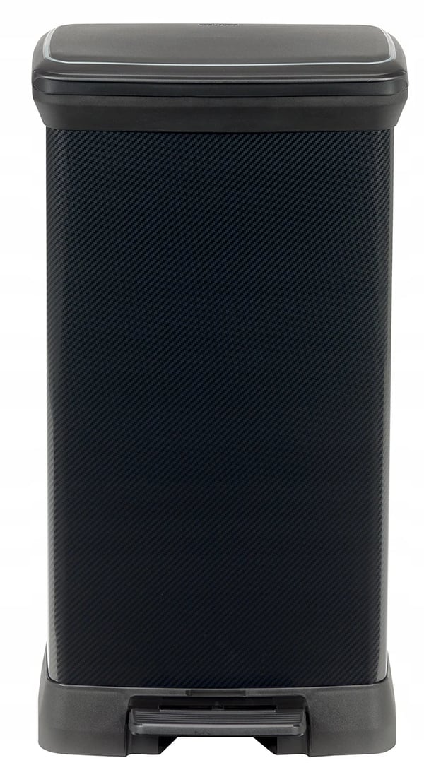 Affaldsspand - Pedalspand - Kapacitet 50 l - Metal-look