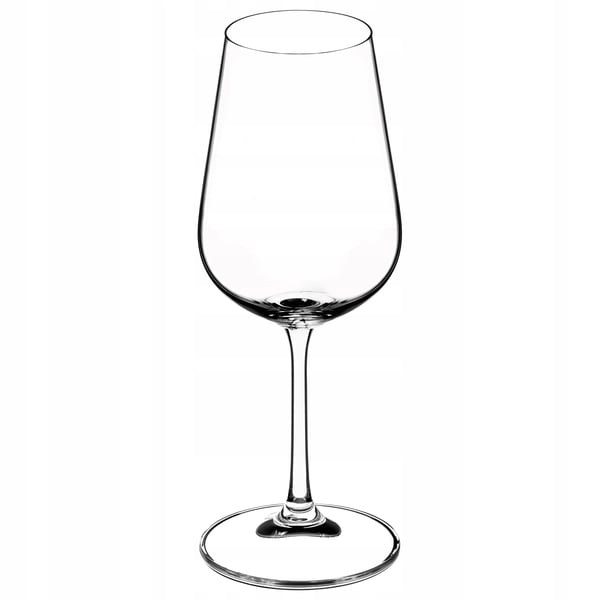 Vinglas - Sæt med 6 glas - 360 ml - Klart glas