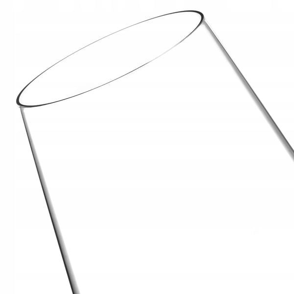 Vinglas - Sæt med 6 glas - 360 ml - Klart glas