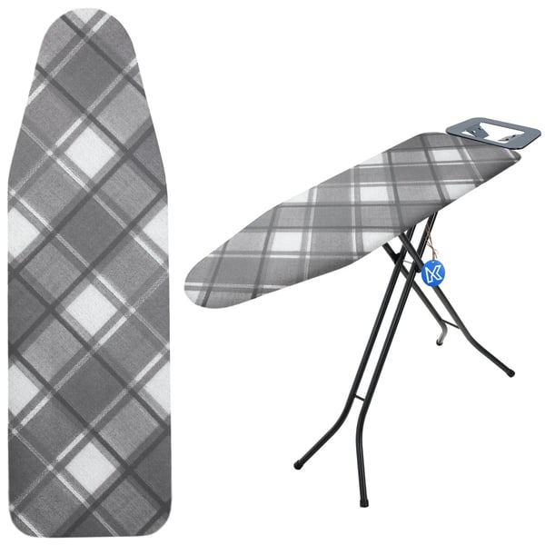 Strygebrætsbetræk - Betræk til strygebræt - 120 x 38 cm - Stretch - Elastisk pasform - Universal størrelse