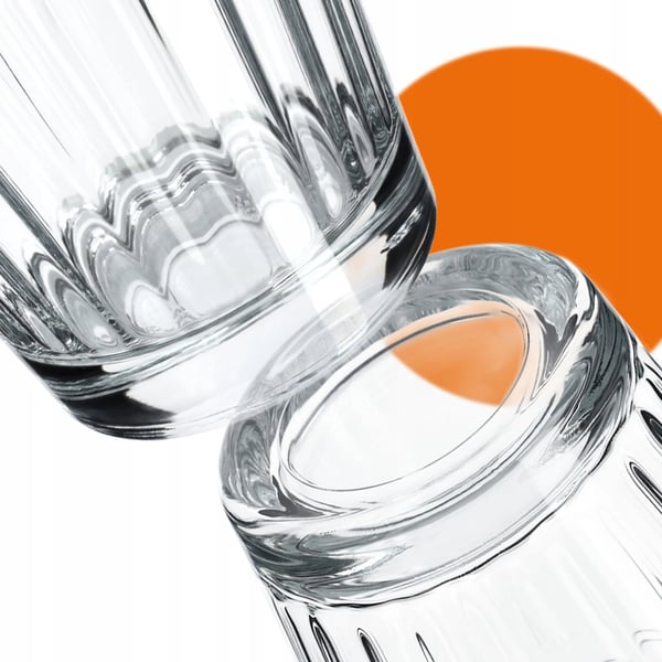 Kande og 6 glas sæt - Serveringssæt - Kande 1,1 l - Glas 360 ml - Til vand og juice - Sæt i 7 dele