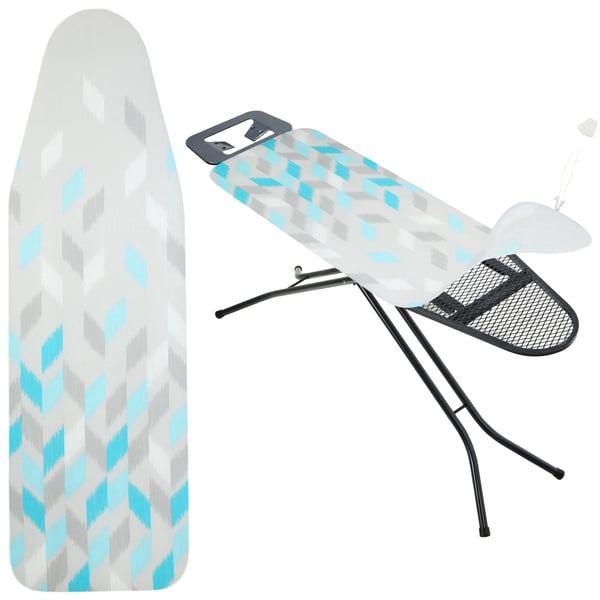 Strygebrætbetræk - 130 x 48 cm - Elastisk - Universal Pasform - Reservebetræk