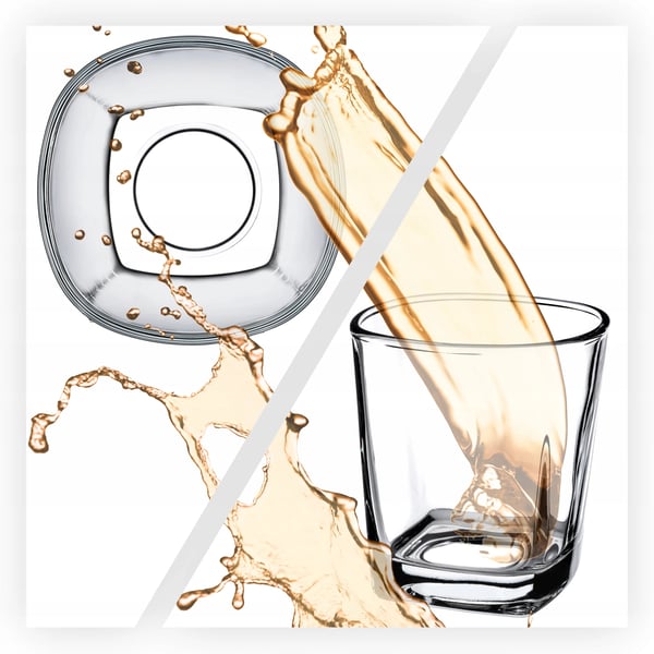 Drikkeglas - Whisky- og juiceglas - 12 stk 250 ml - Glas - FCM-certificeret