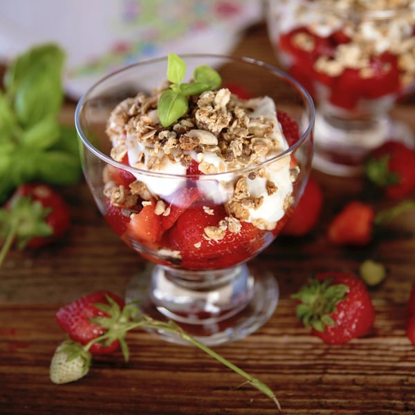 Dessertskåle - Glasskåle - Rund Form - 450 ml - Sæt med 12 - FCM-godkendte