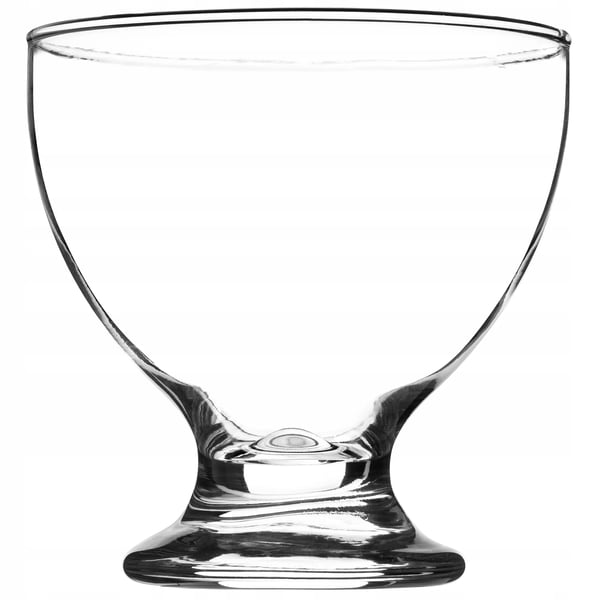 Dessertskåle - Glasskåle - Rund Form - 450 ml - Sæt med 12 - FCM-godkendte