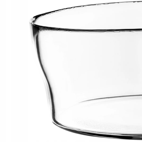 Glasskål - Salladsskål - Fruktskål - Diameter 19 cm - CE/EU-godkänd - Tillverkad i Polen