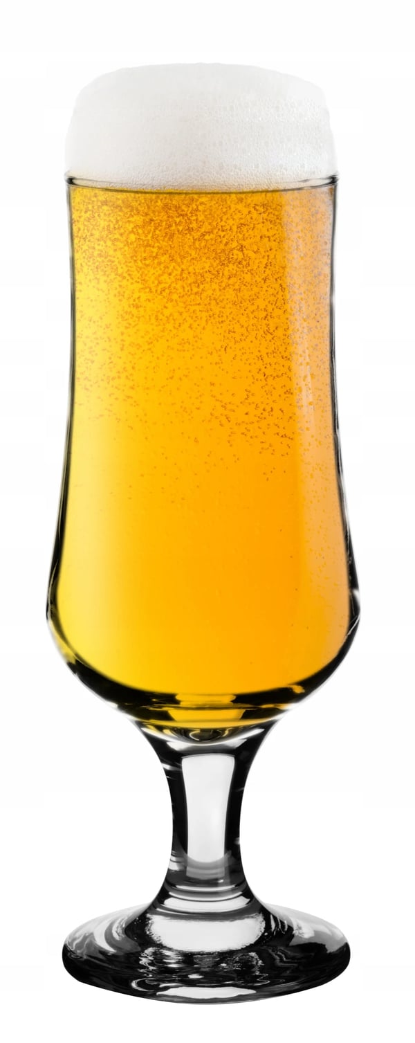 Ølglas Sæt - Pintglas - 6 stk - 360 ml - FCM-certificerede - Fremstillet i Polen