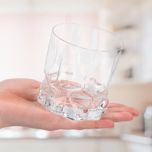 Drikkeglas - Sæt med 6 - 325 ml - Glas til juice og vand