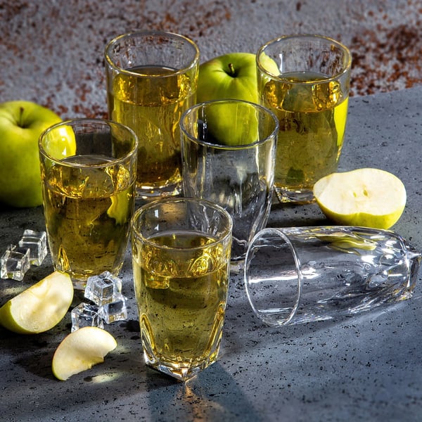 Dricksglas - Longdrinkglas/vattenglas - 440 ml - Set med 6