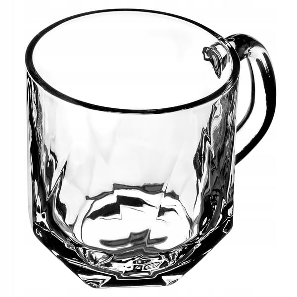 Te- og kaffeglas - Glaskrus - 300 ml - Med Hanker - 6-pak - FCM-certificeret