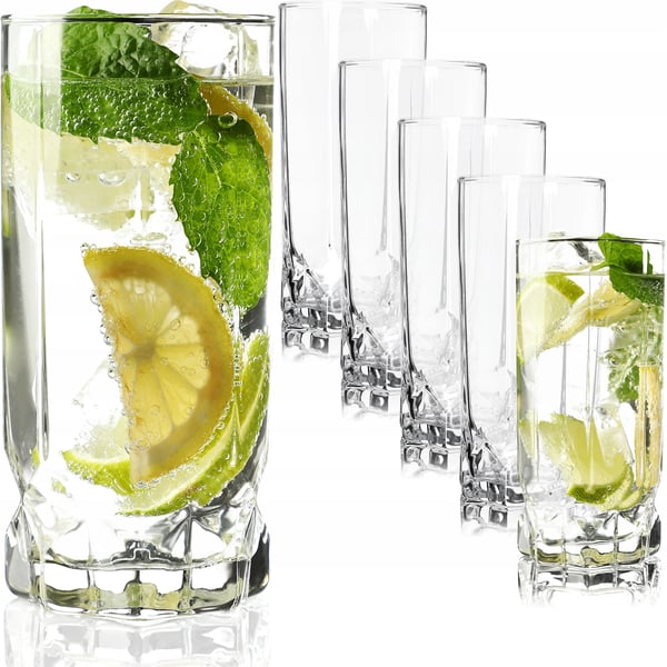 Dricksglas - Set - 6-pack - 325 ml per glas - FCM-certifierade - Tillverkade i Polen