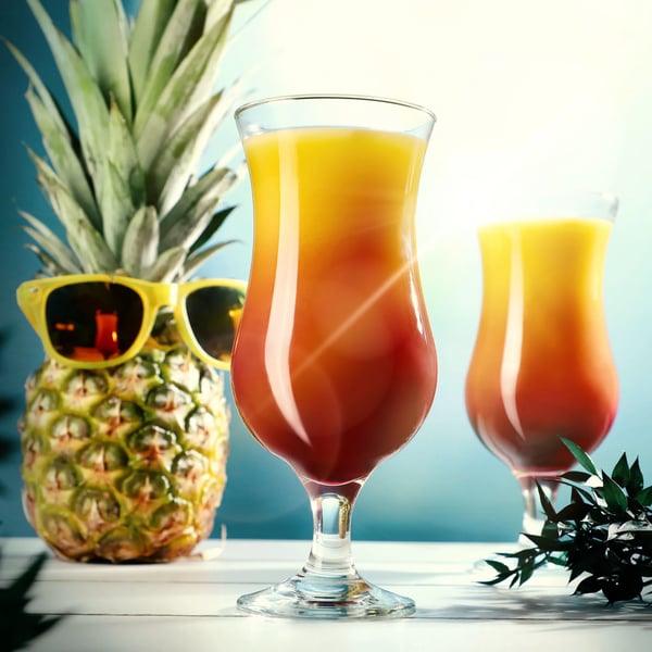 Ølglas - Sæt - Antal 6 stk - Kapacitet 460 ml - FCM-certificerede - Brun